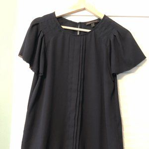 Banana Republic Women's Dress Blouse XS Navy